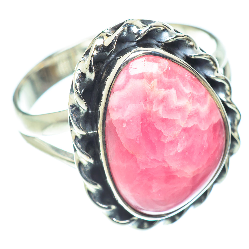 Rhodochrosite Rings handcrafted by Ana Silver Co - RING55751