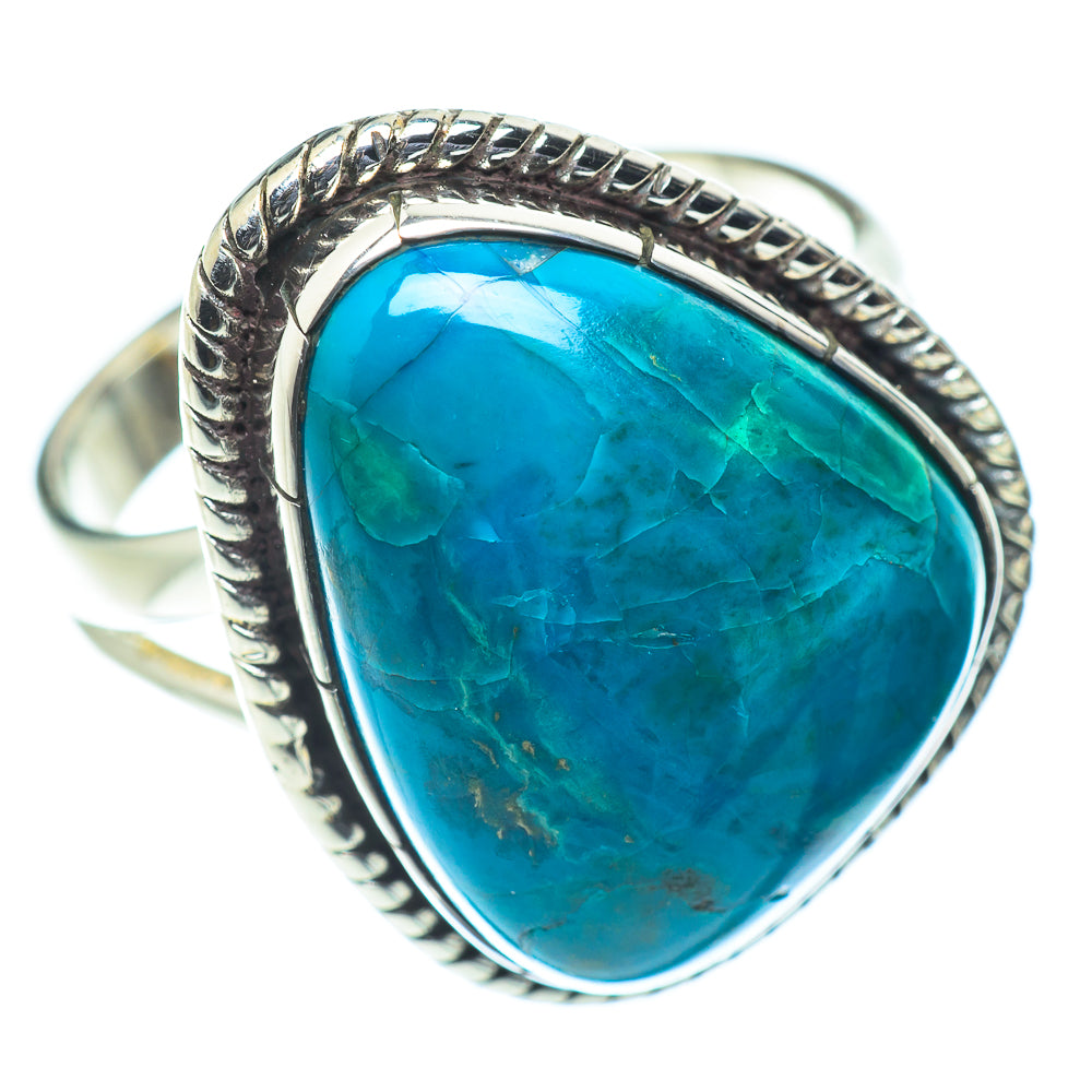 Chrysocolla Rings handcrafted by Ana Silver Co - RING55759