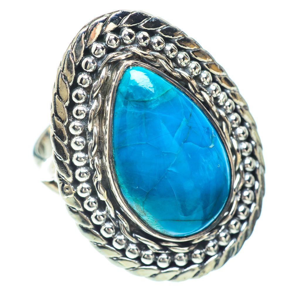 Chrysocolla Rings handcrafted by Ana Silver Co - RING55872