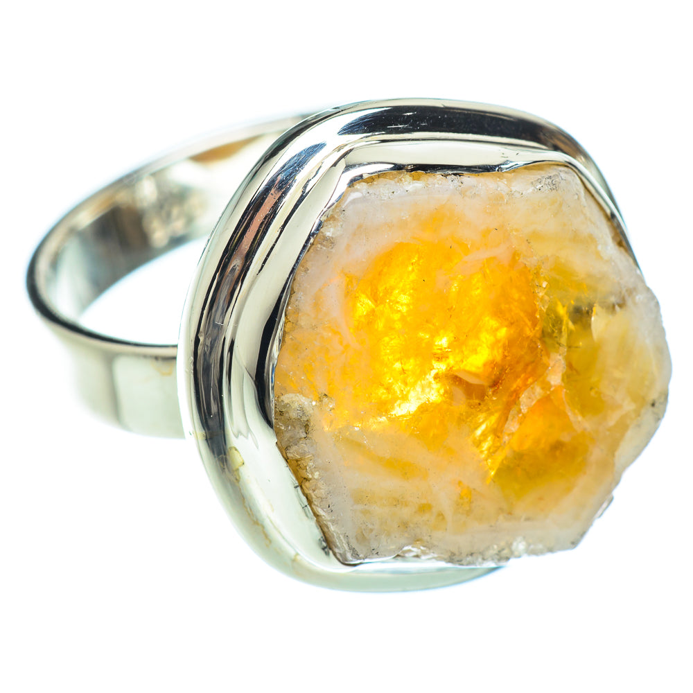 Citrine Rings handcrafted by Ana Silver Co - RING55919