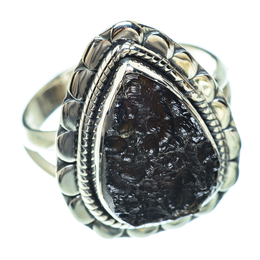Tektite Rings handcrafted by Ana Silver Co - RING55930