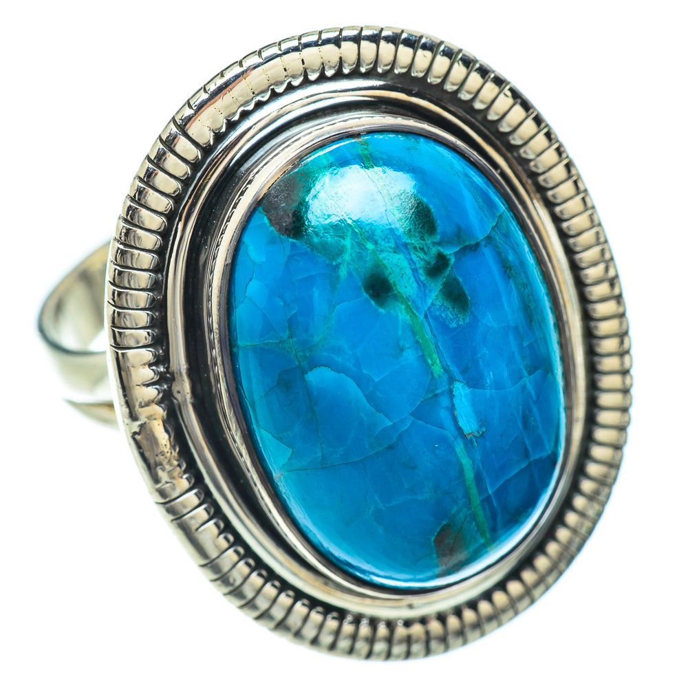Chrysocolla Rings handcrafted by Ana Silver Co - RING55998
