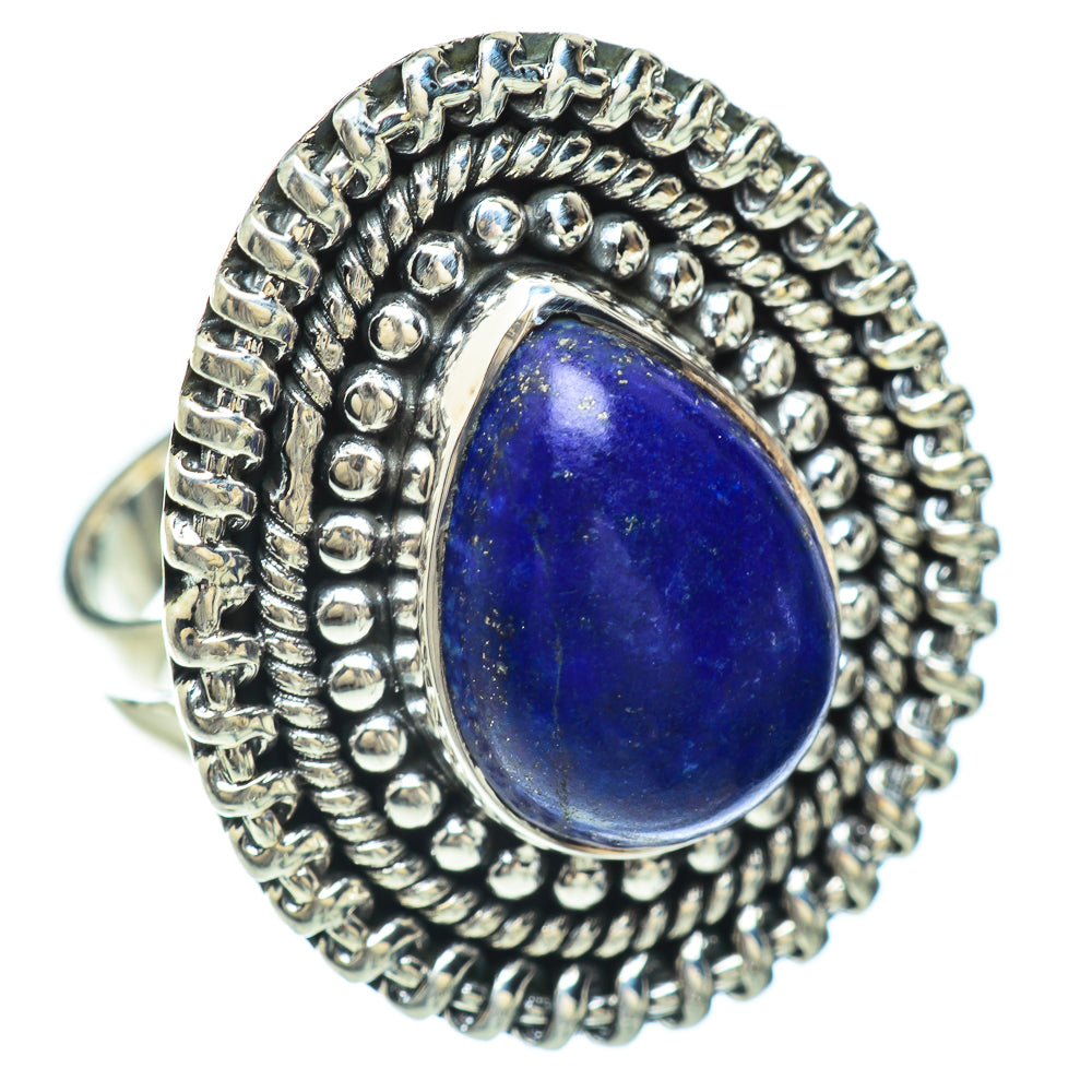Lapis Lazuli Rings handcrafted by Ana Silver Co - RING56079