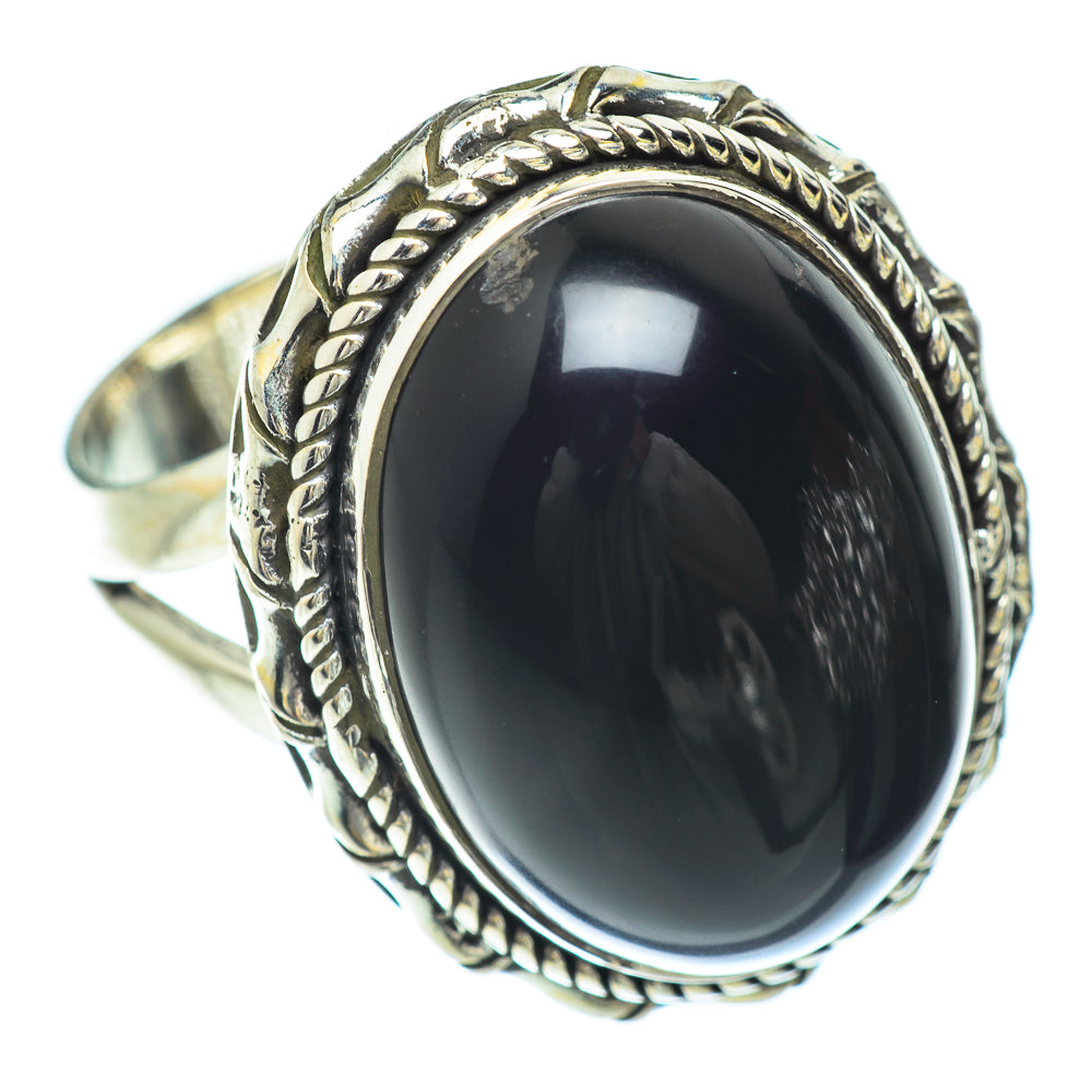 Black Onyx Rings handcrafted by Ana Silver Co - RING56129