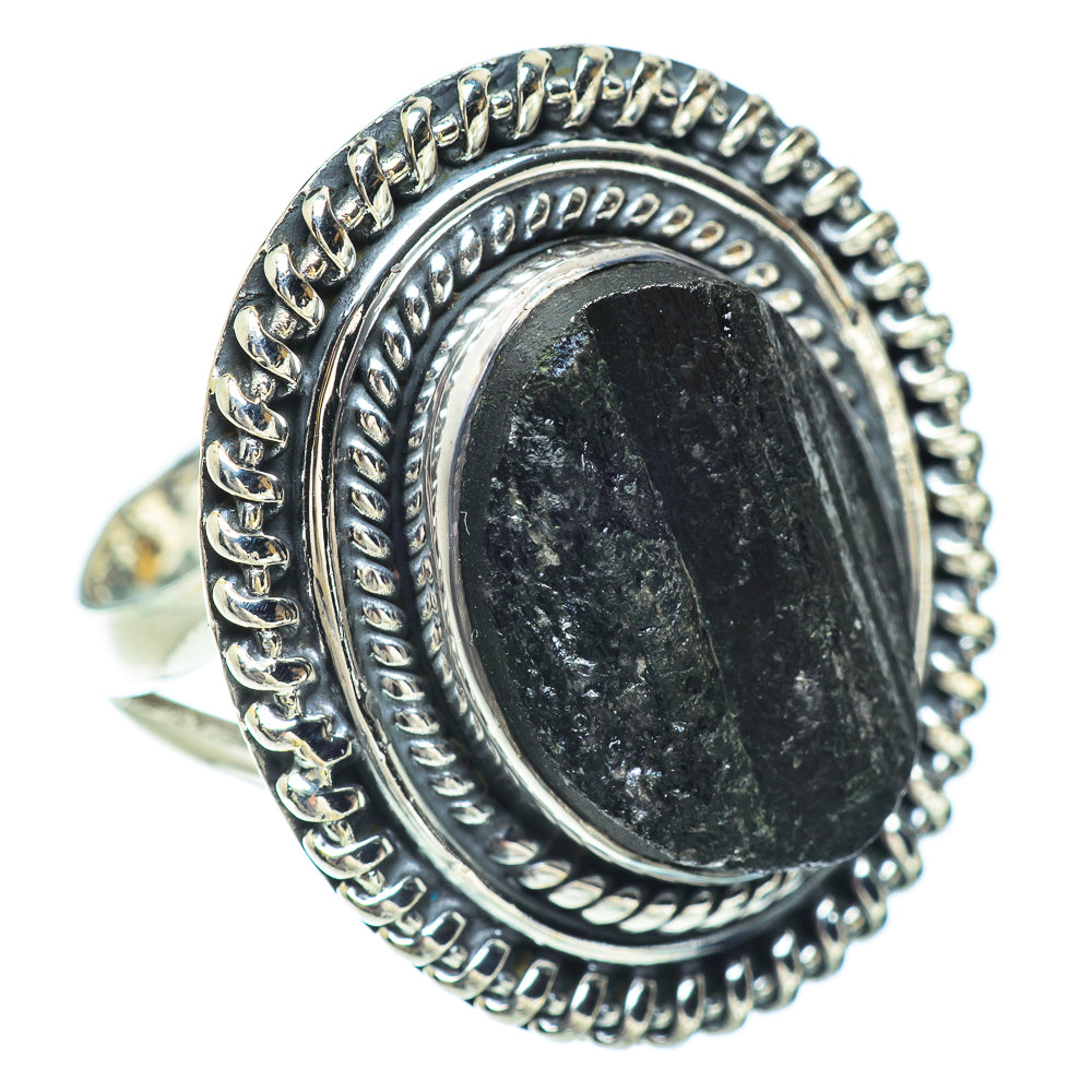 Tektite Rings handcrafted by Ana Silver Co - RING56207 - Photo 2