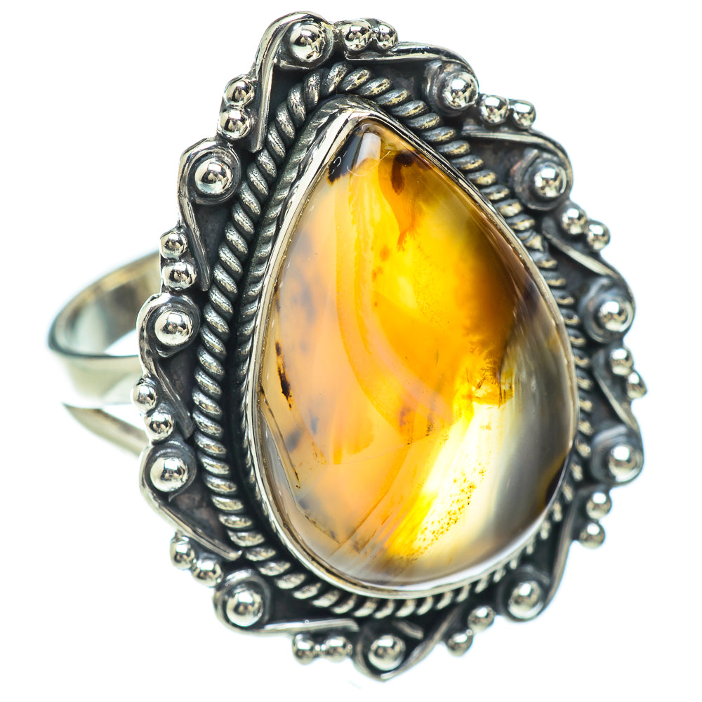 Montana Agate Rings handcrafted by Ana Silver Co - RING56231