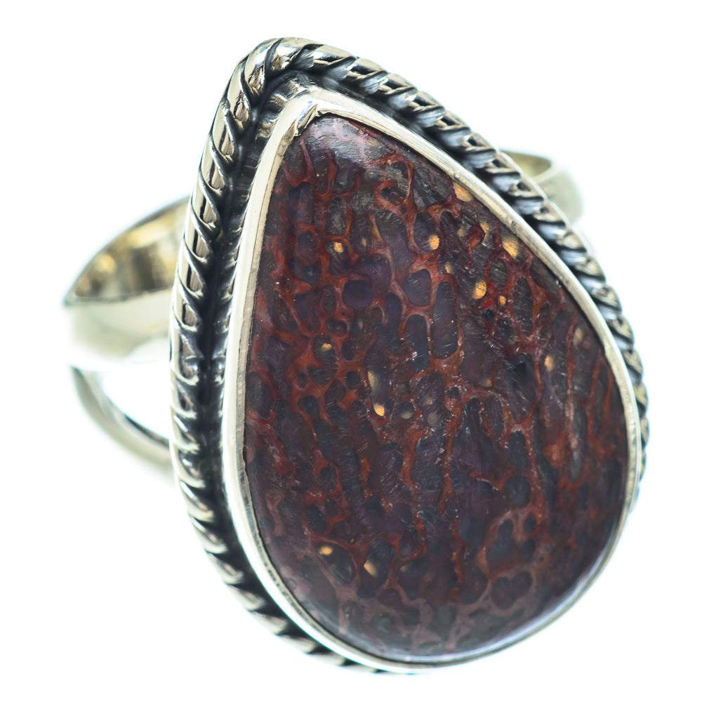 Dinosaur Bone Rings handcrafted by Ana Silver Co - RING56247