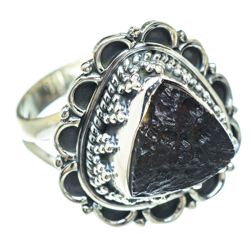Tektite Rings handcrafted by Ana Silver Co - RING56258