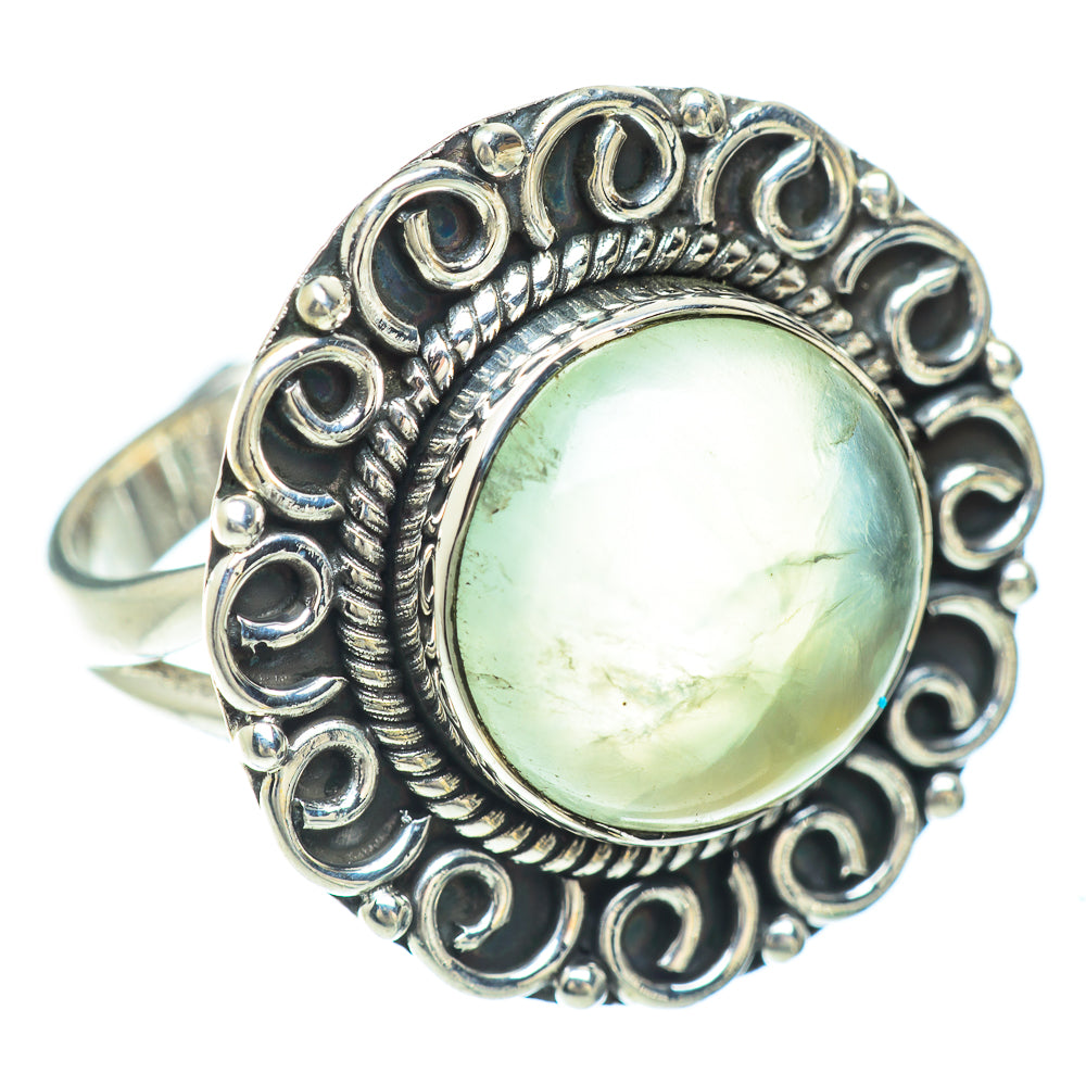 Prehnite Rings handcrafted by Ana Silver Co - RING56338
