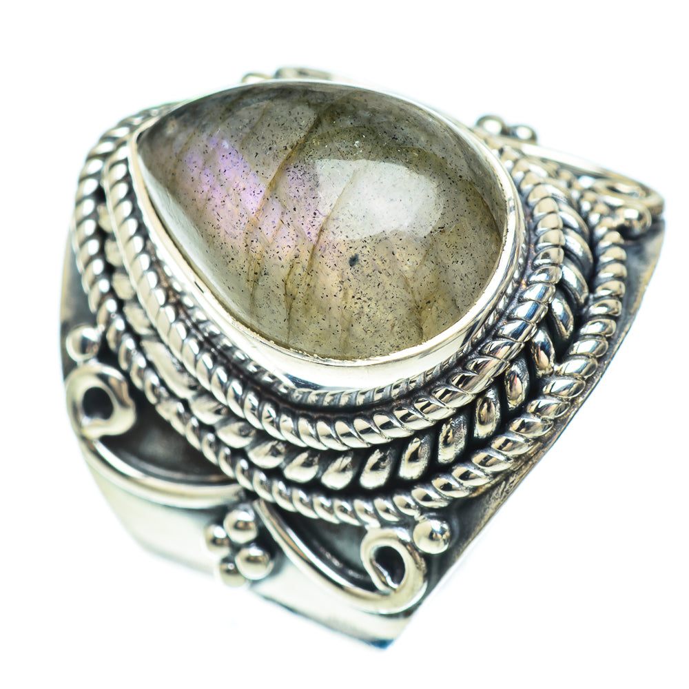 Labradorite Rings handcrafted by Ana Silver Co - RING56352