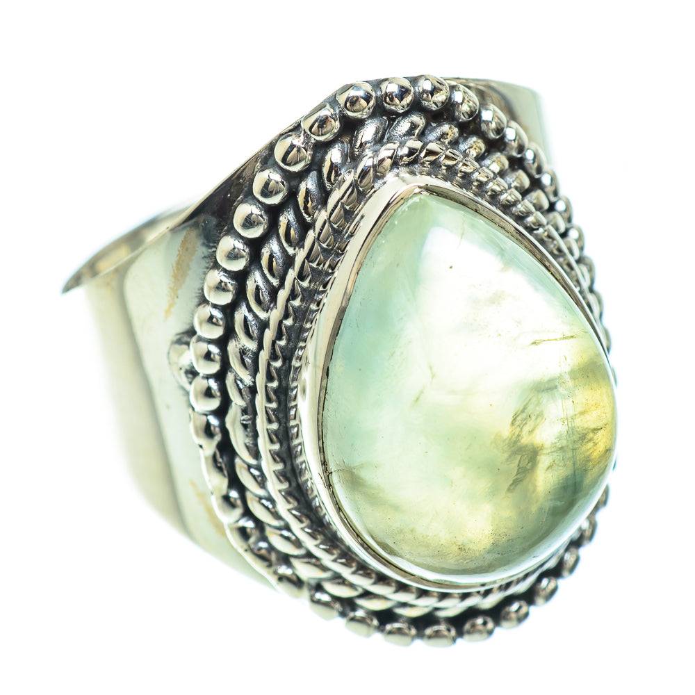 Prehnite Rings handcrafted by Ana Silver Co - RING56418