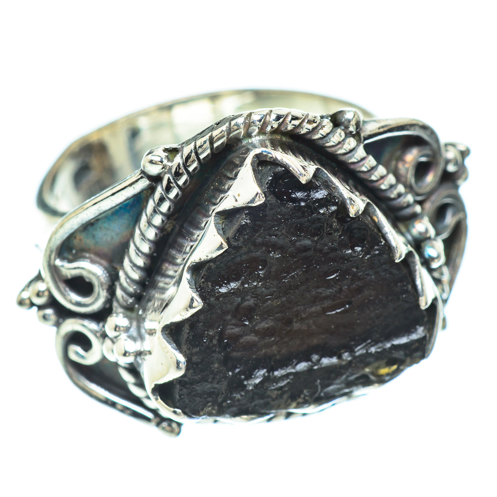 Tektite Rings handcrafted by Ana Silver Co - RING56519