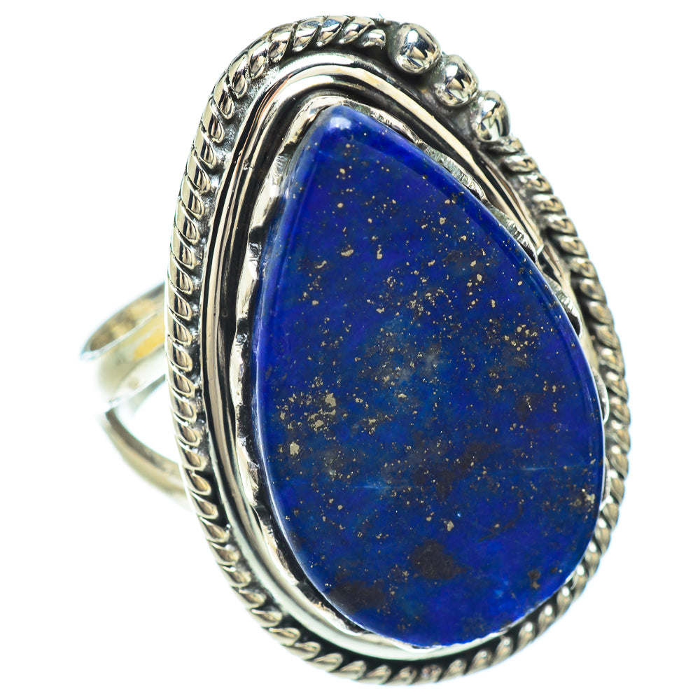 Lapis Lazuli Rings handcrafted by Ana Silver Co - RING56529