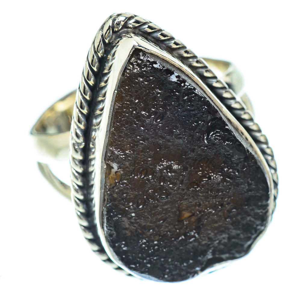 Tektite Rings handcrafted by Ana Silver Co - RING56842
