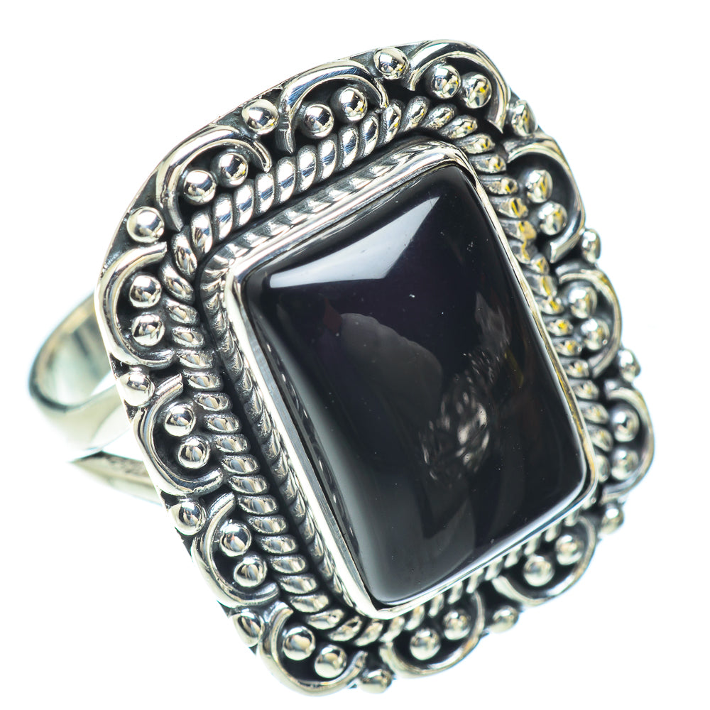 Black Onyx Rings handcrafted by Ana Silver Co - RING56870