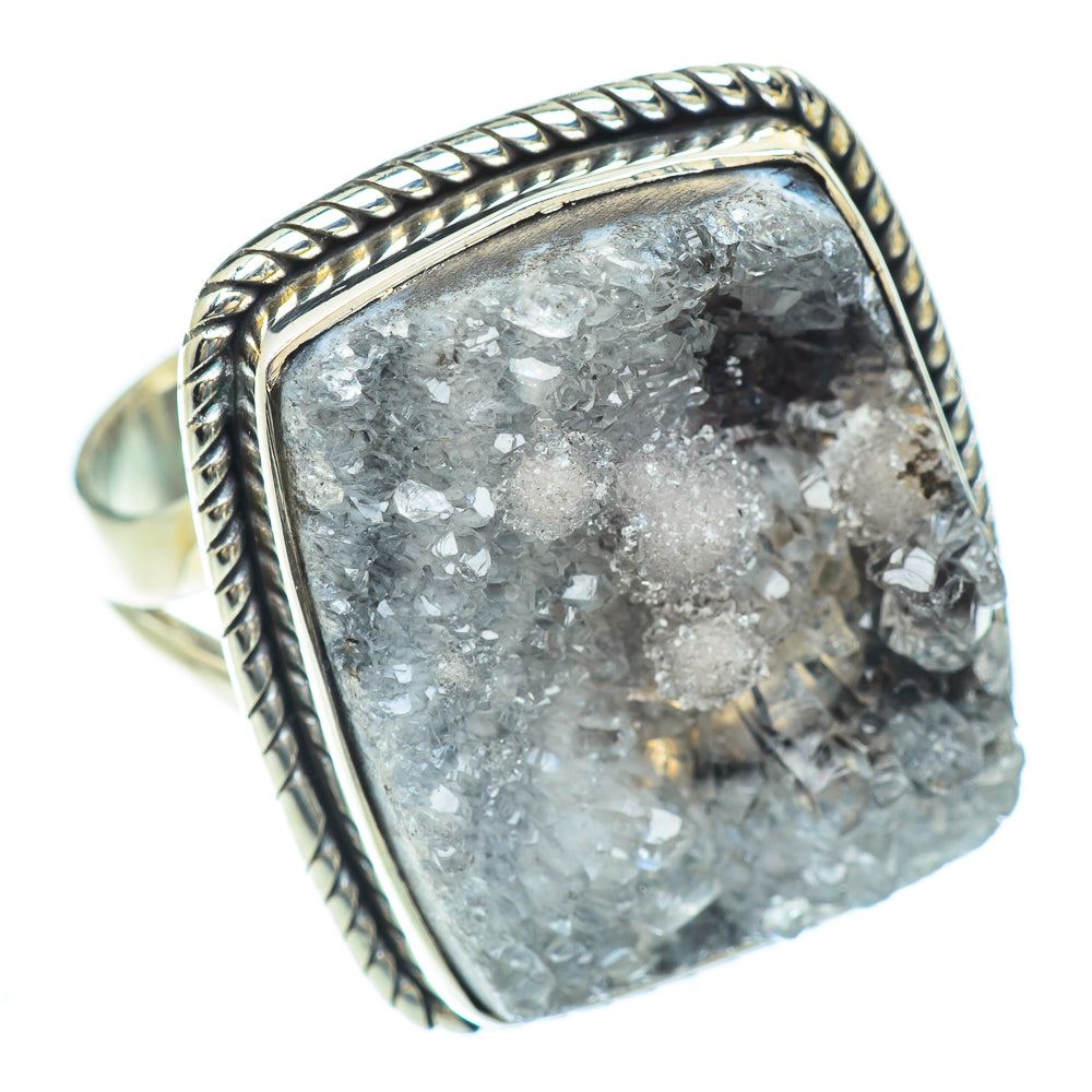 Desert Druzy Rings handcrafted by Ana Silver Co - RING56917