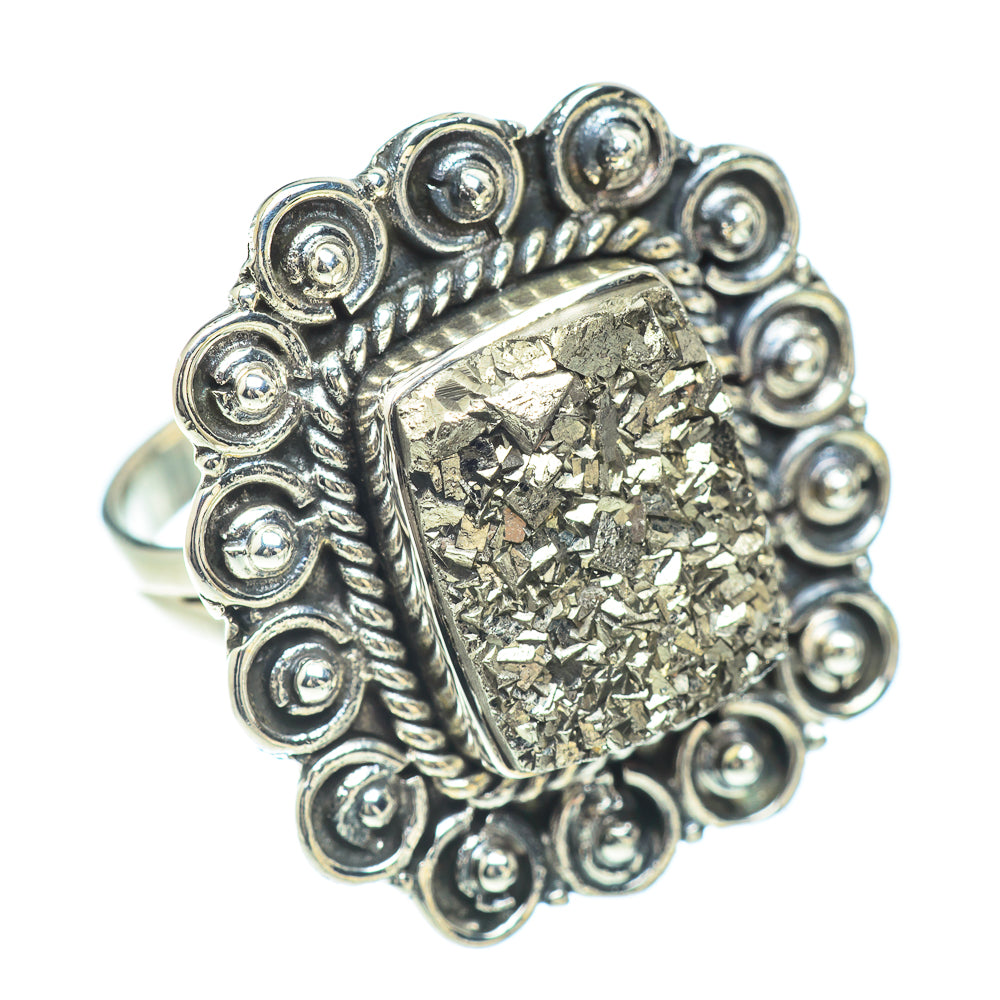 Pyrite Rings handcrafted by Ana Silver Co - RING57076