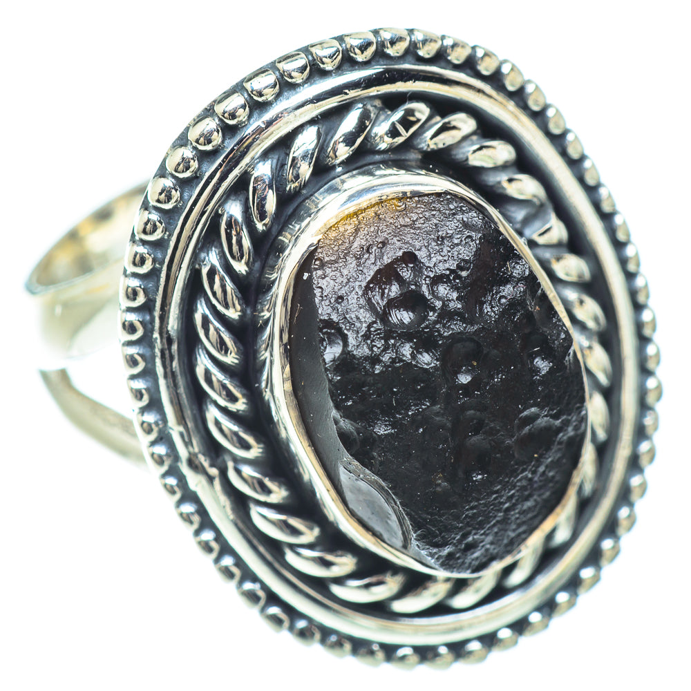 Tektite Rings handcrafted by Ana Silver Co - RING57199