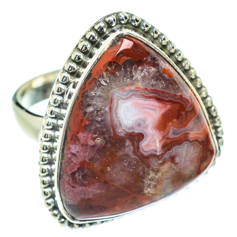 Red Jasper Rings handcrafted by Ana Silver Co - RING57351
