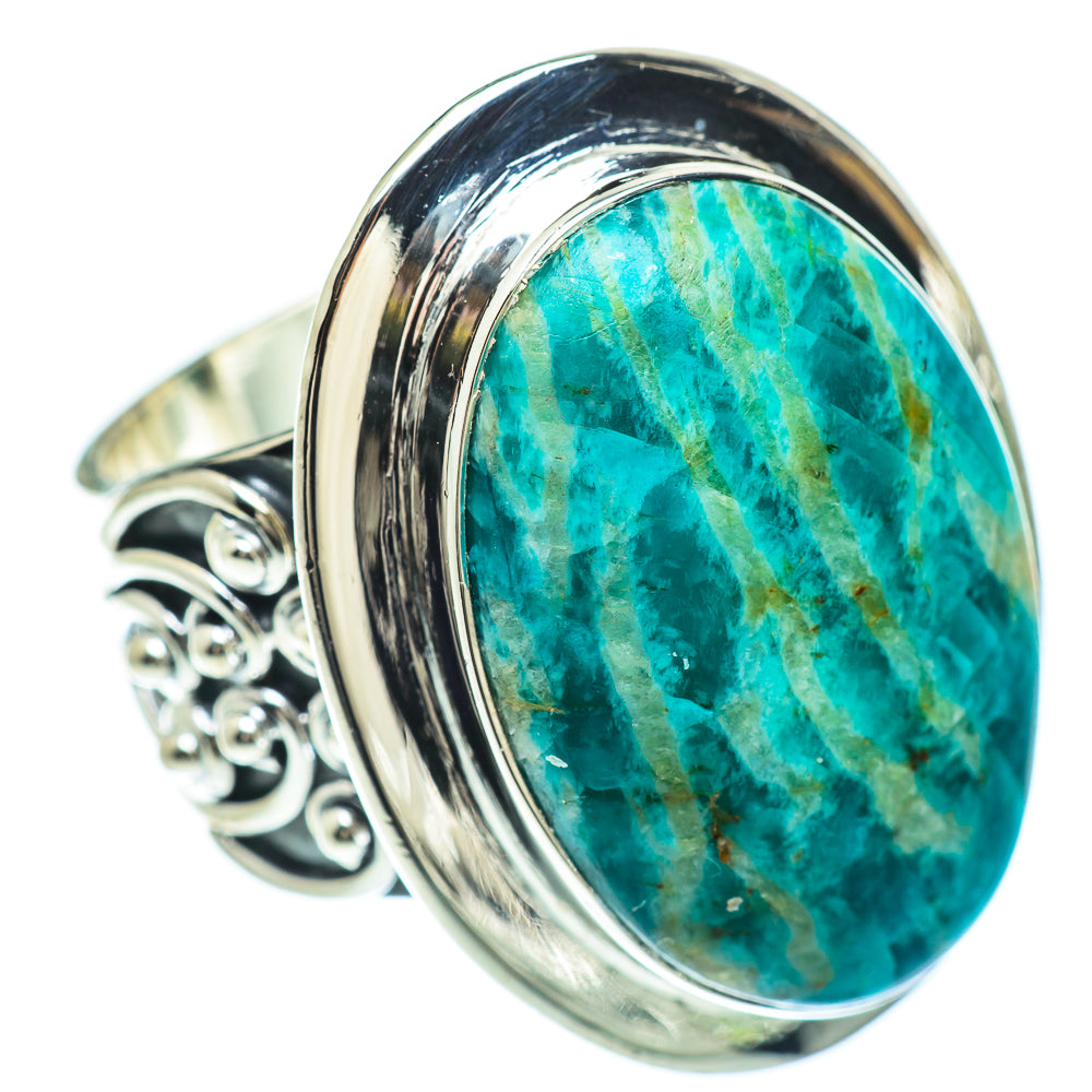 Amazonite Rings handcrafted by Ana Silver Co - RING57372