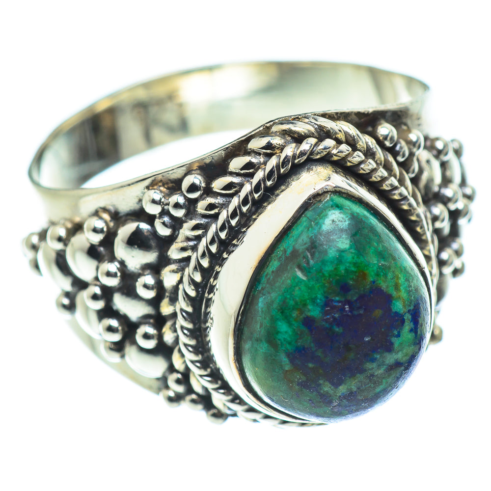 Azurite Rings handcrafted by Ana Silver Co - RING57521