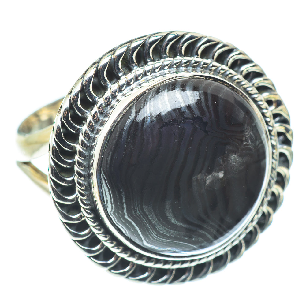 Psilomelane Rings handcrafted by Ana Silver Co - RING57602