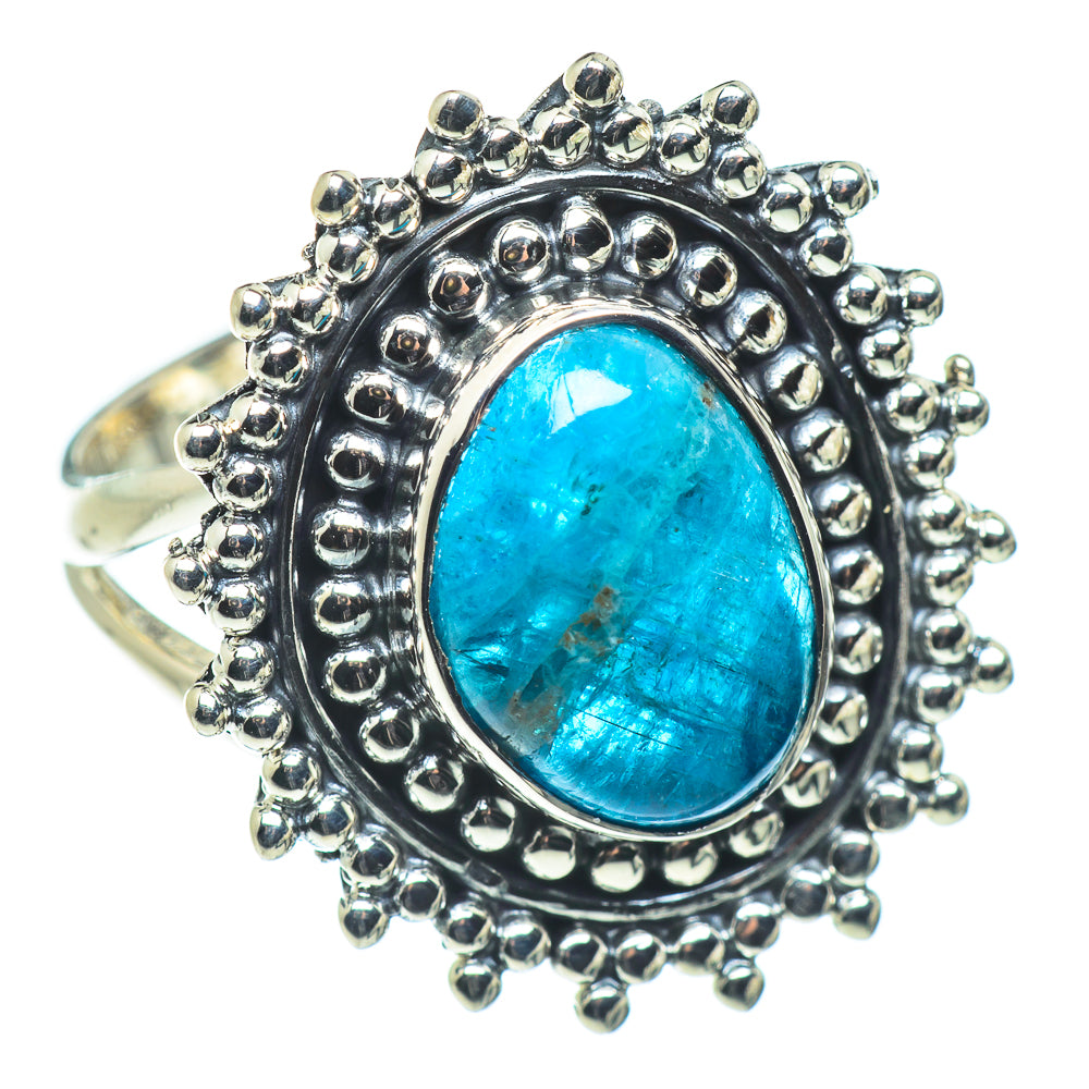Chrysocolla In Quartz Rings handcrafted by Ana Silver Co - RING57651