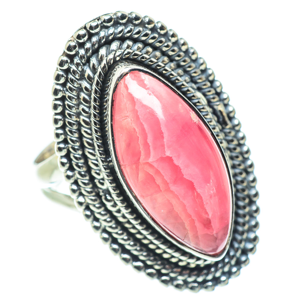 Rhodochrosite Rings handcrafted by Ana Silver Co - RING57739