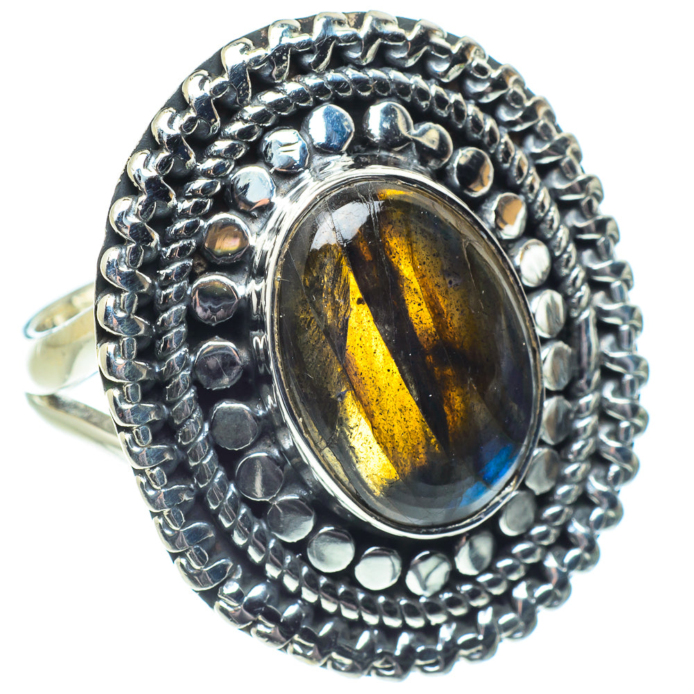 Peanut Wood Jasper Rings handcrafted by Ana Silver Co - RING57899