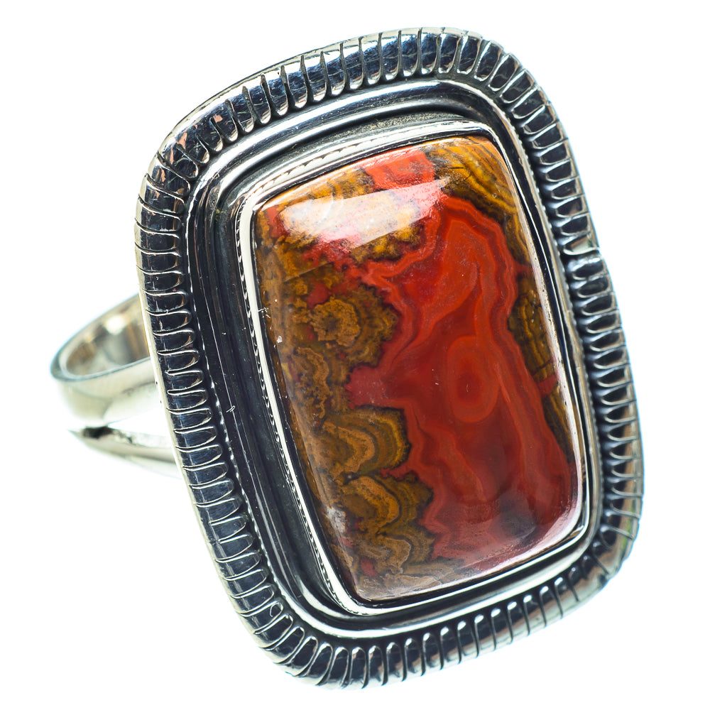 Moroccan Agate Rings handcrafted by Ana Silver Co - RING57966