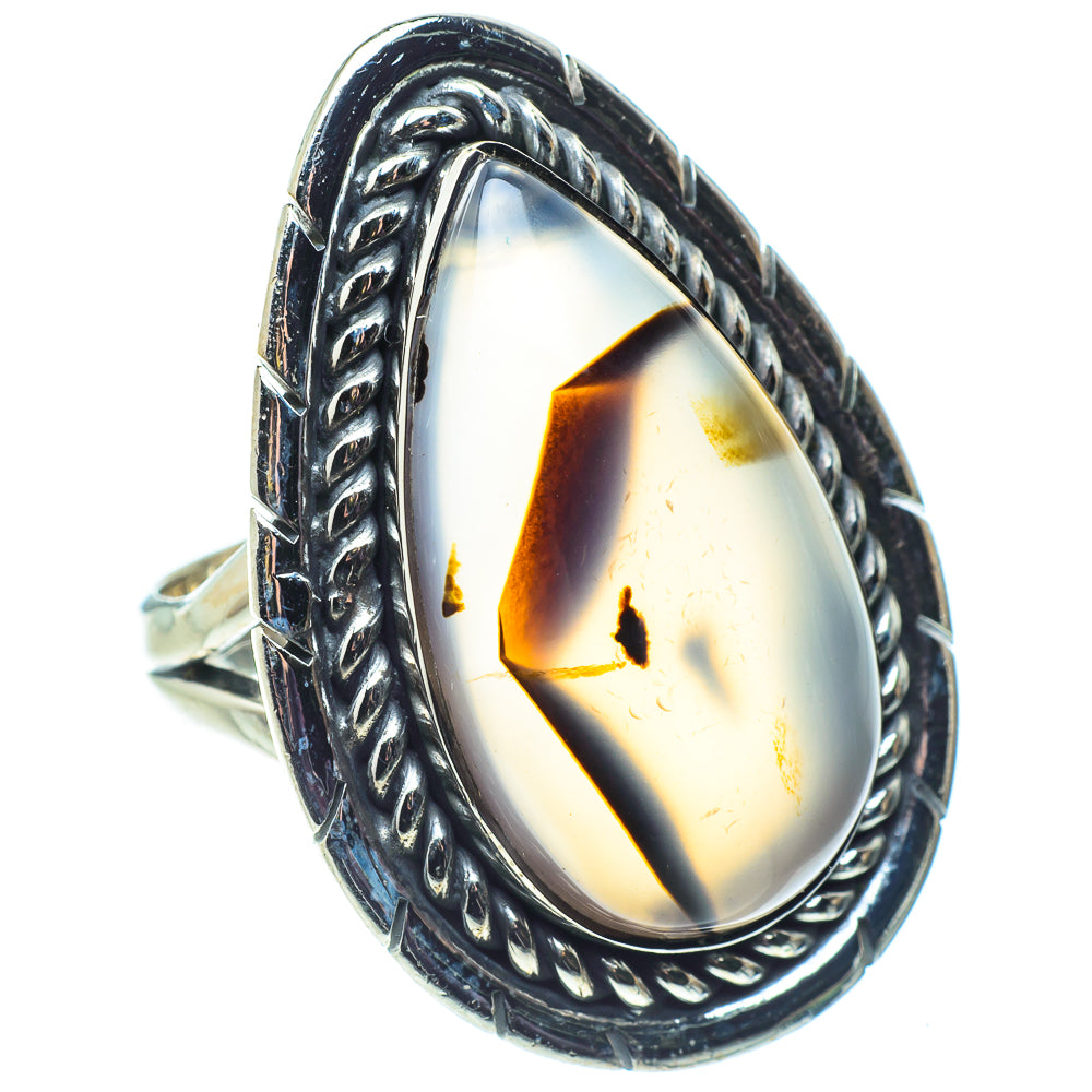 Montana Agate Rings handcrafted by Ana Silver Co - RING58017