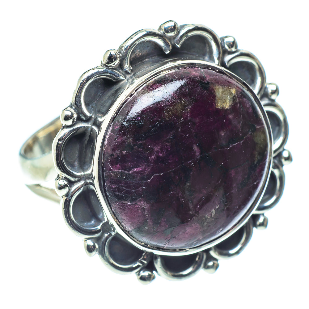 Russian Eudialyte Rings handcrafted by Ana Silver Co - RING58019