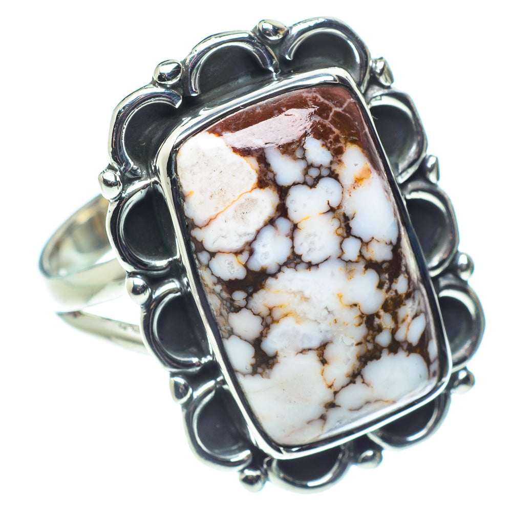 Peanut Wood Jasper Rings handcrafted by Ana Silver Co - RING58047