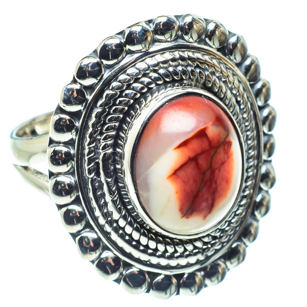 Mookaite Rings handcrafted by Ana Silver Co - RING58563