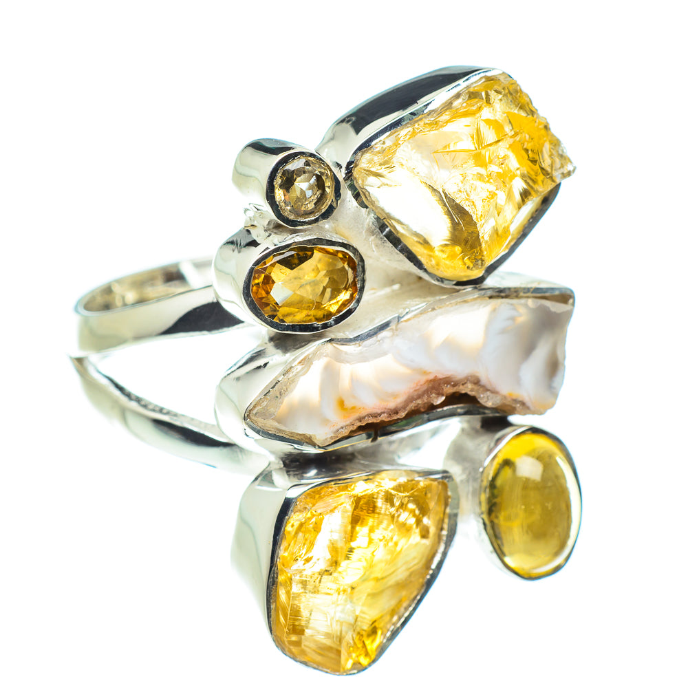 Citrine Rings handcrafted by Ana Silver Co - RING58570