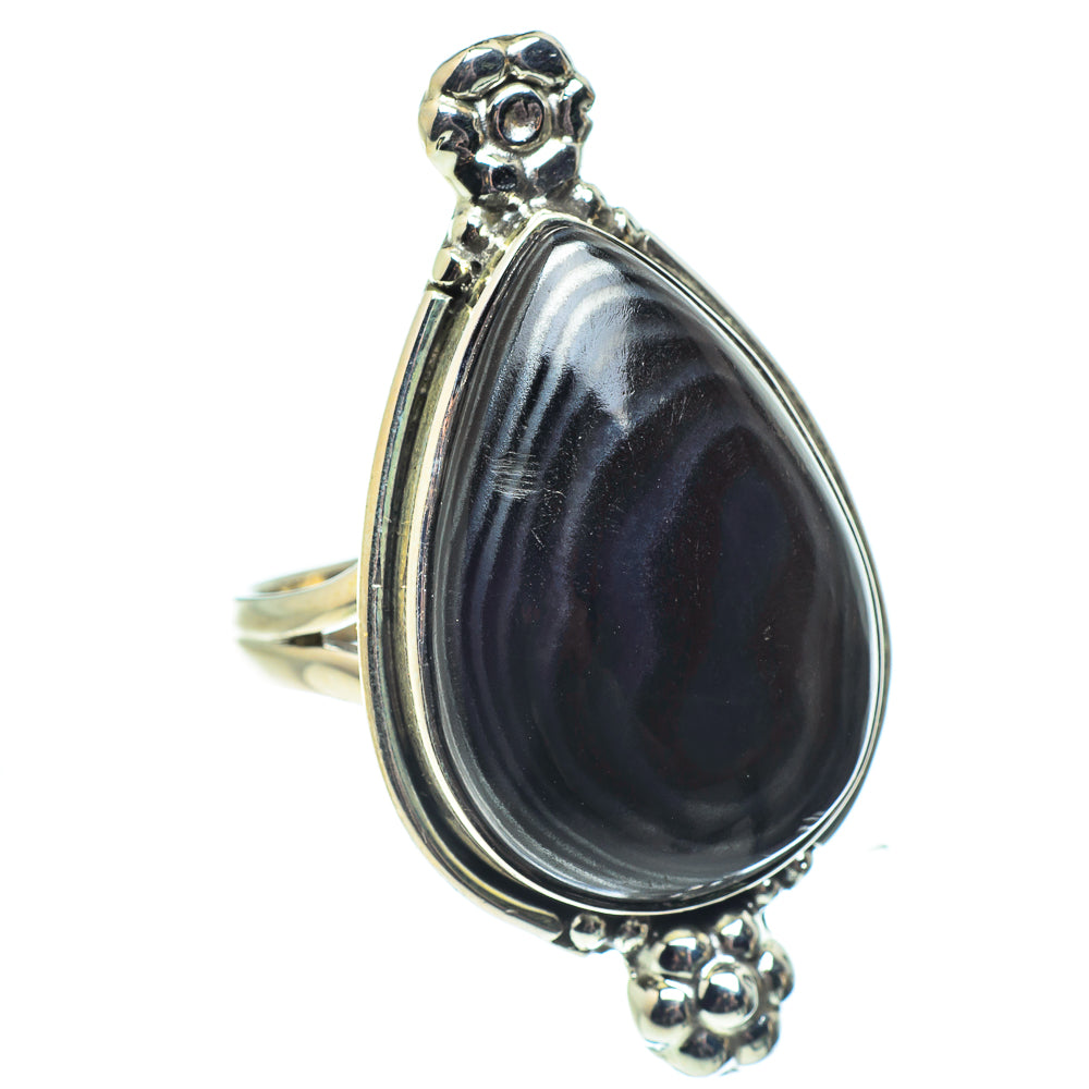 Psilomelane Rings handcrafted by Ana Silver Co - RING58674