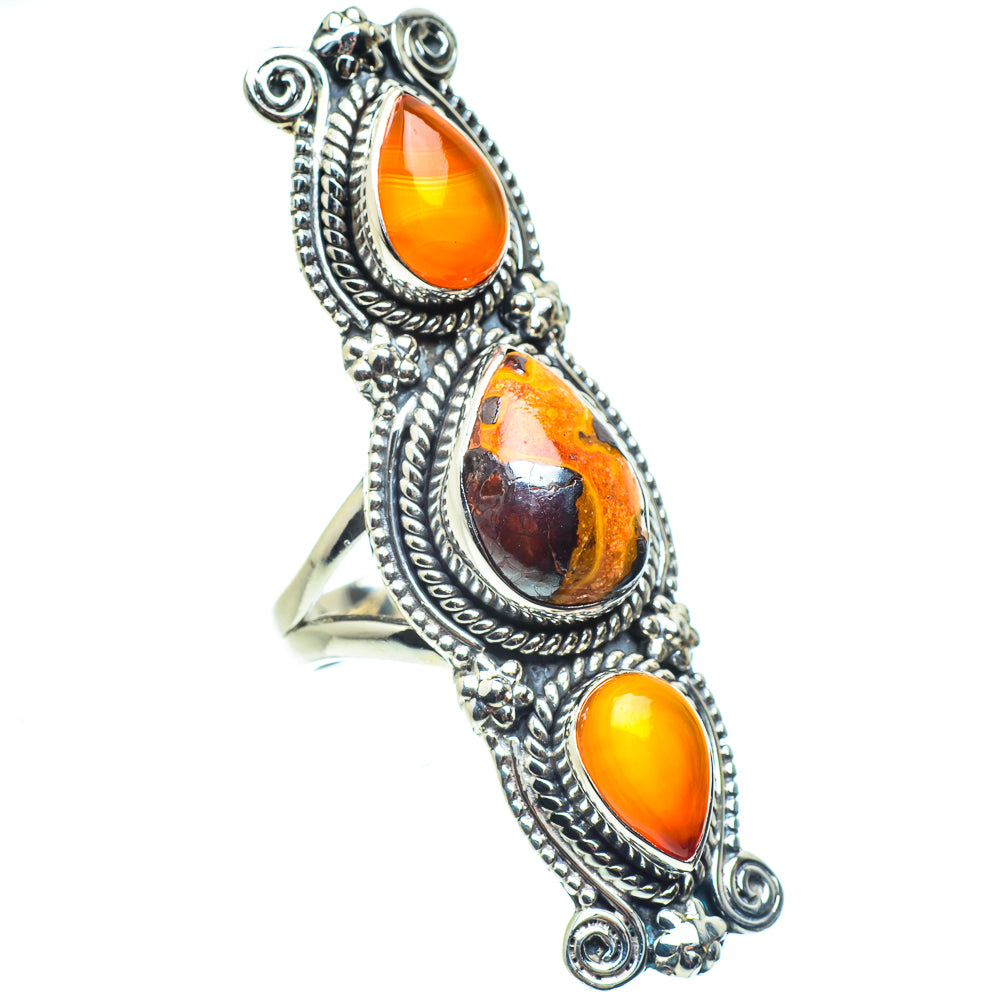 Bauxcite Rings handcrafted by Ana Silver Co - RING58795