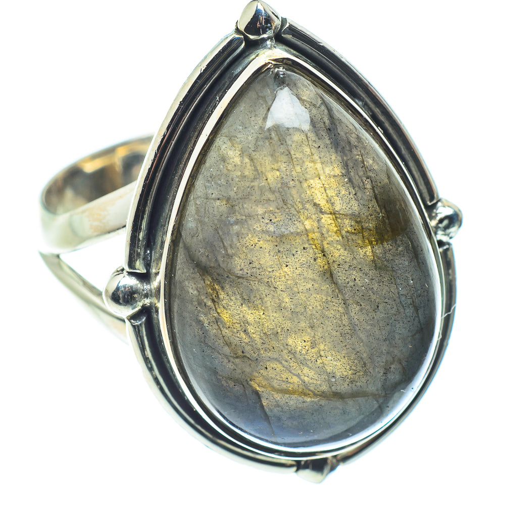 Labradorite Rings handcrafted by Ana Silver Co - RING58892