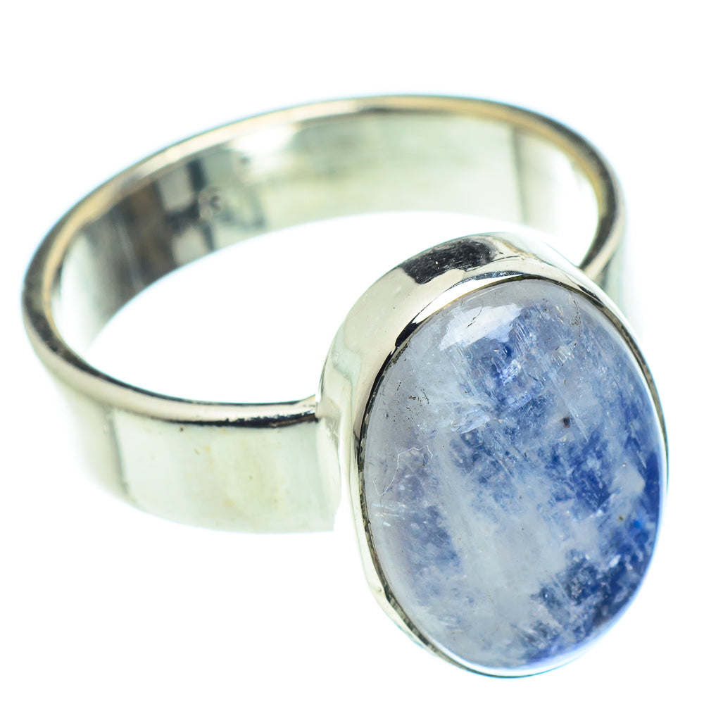 Rainbow Moonstone Rings handcrafted by Ana Silver Co - RING58943
