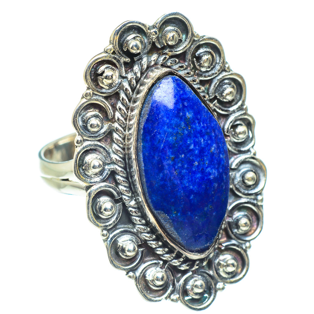 Lapis Lazuli Rings handcrafted by Ana Silver Co - RING58972