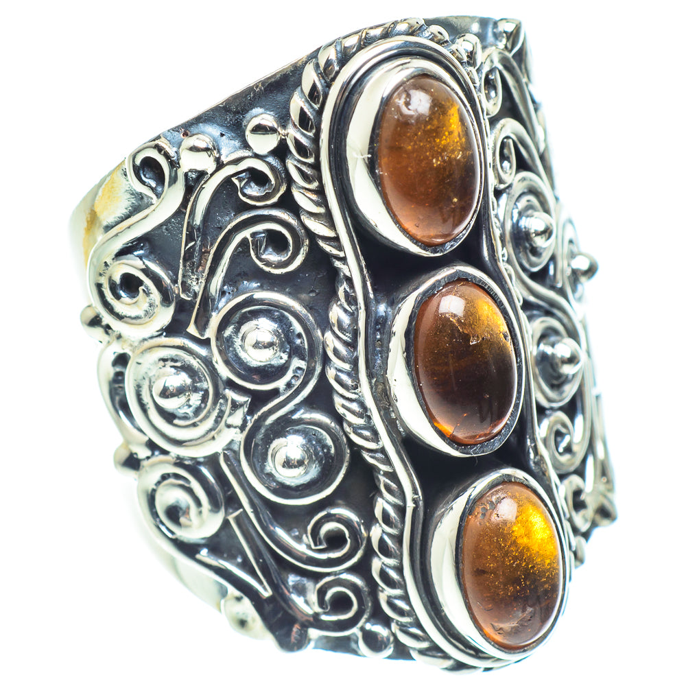 Tiger Eye Rings handcrafted by Ana Silver Co - RING59079