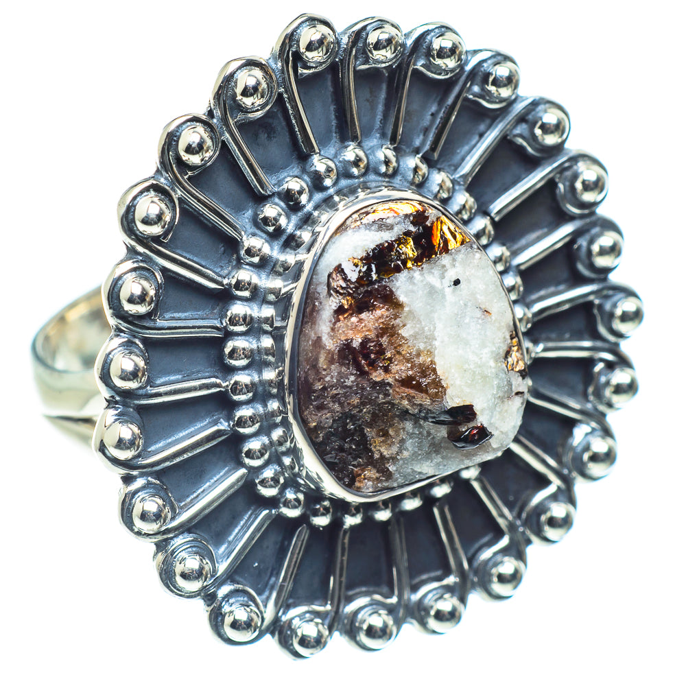 Astrophyllite Rings handcrafted by Ana Silver Co - RING59140 - Photo 2