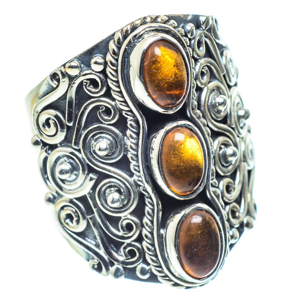 Citrine Rings handcrafted by Ana Silver Co - RING59187