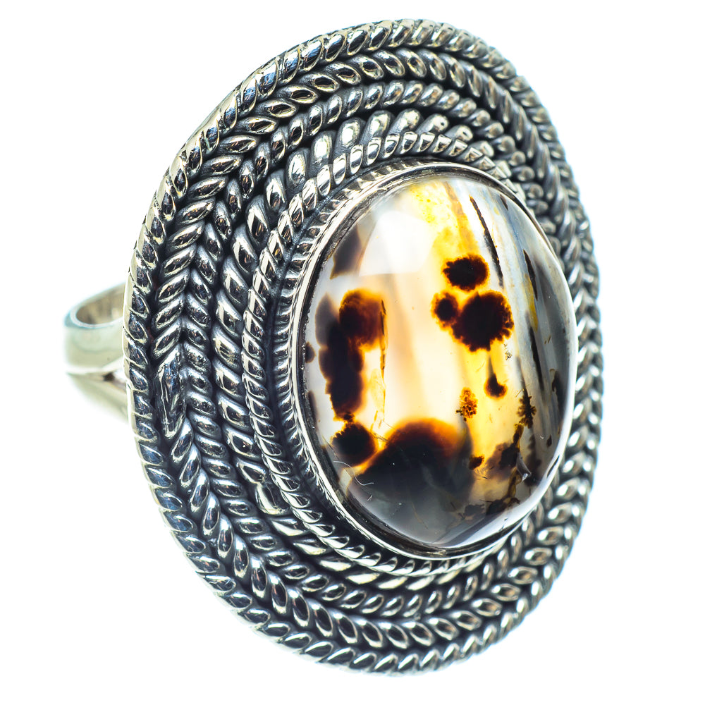 Montana Agate Rings handcrafted by Ana Silver Co - RING59287