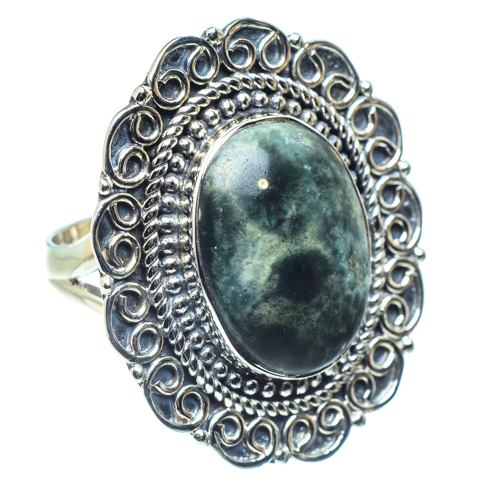 Ocean Jasper Rings handcrafted by Ana Silver Co - RING59306