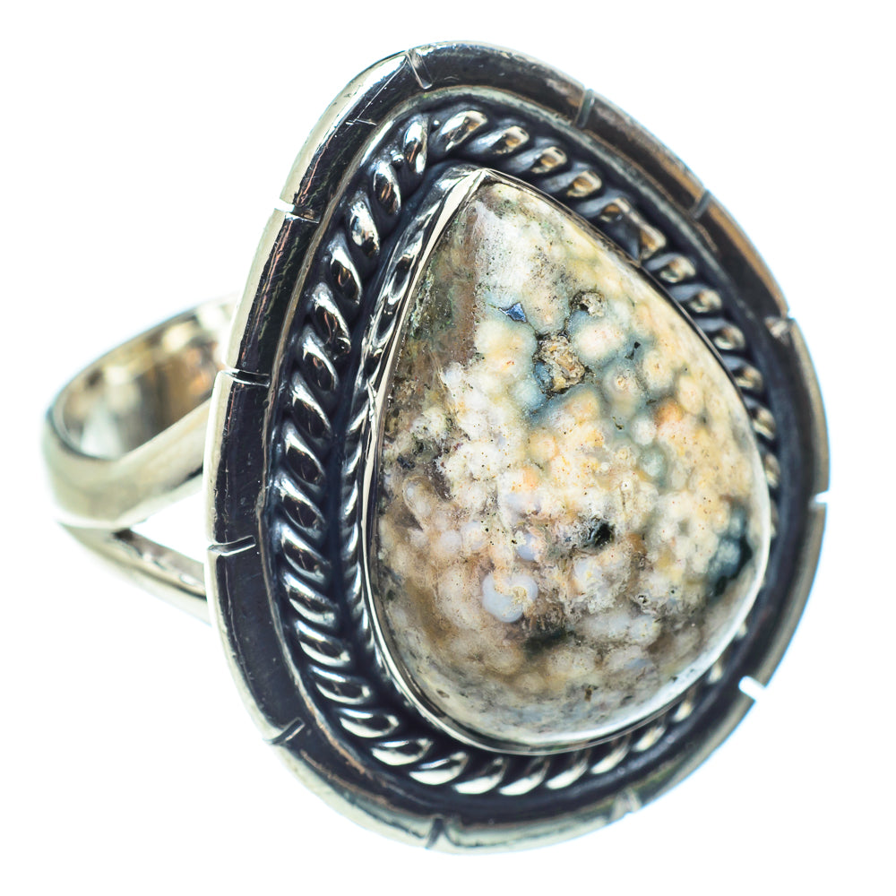 Ocean Jasper Rings handcrafted by Ana Silver Co - RING59307