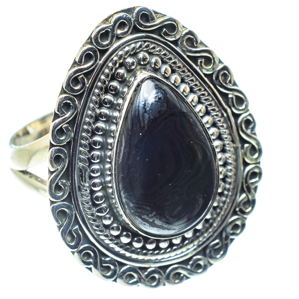Psilomelane Rings handcrafted by Ana Silver Co - RING59335