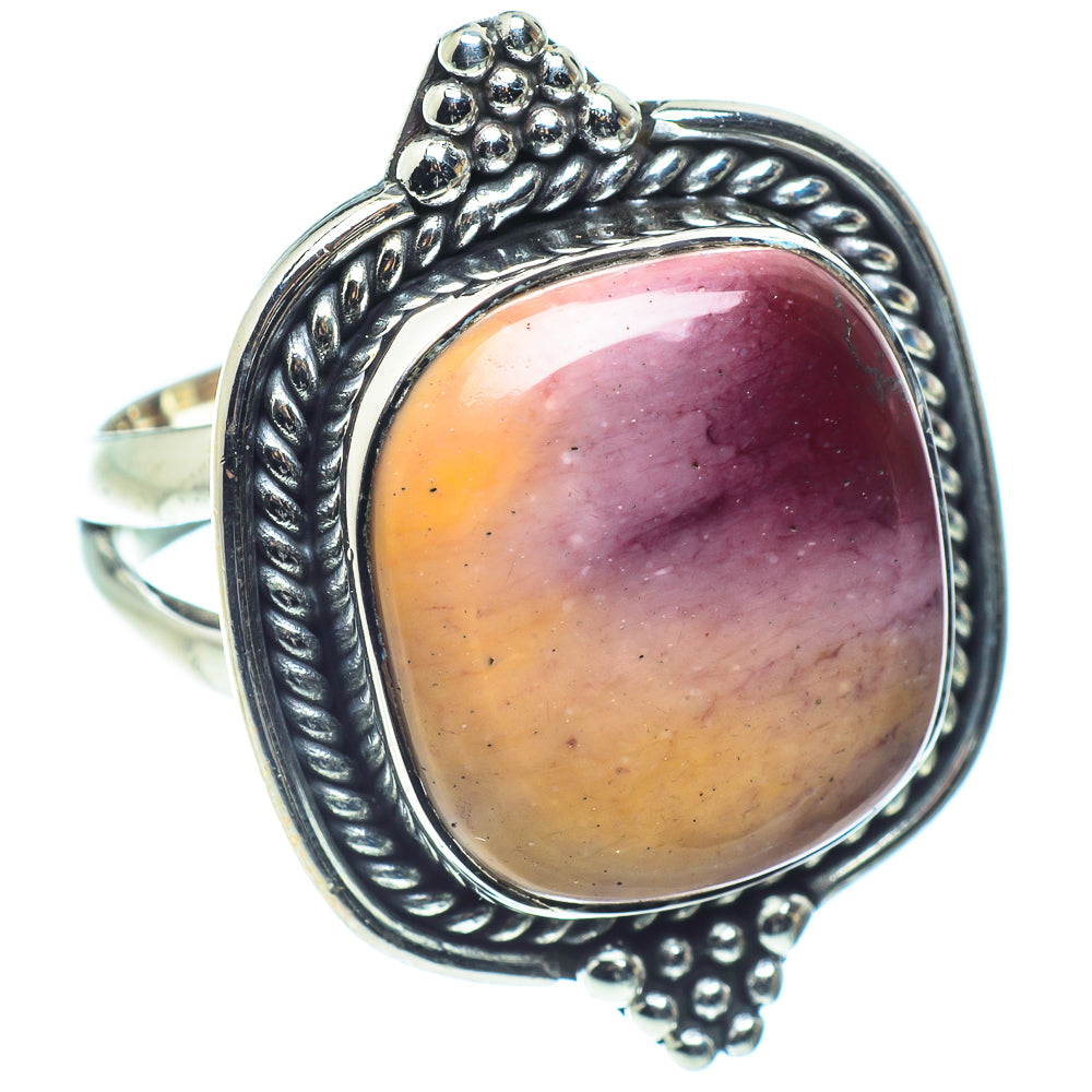 Mookaite Rings handcrafted by Ana Silver Co - RING59349