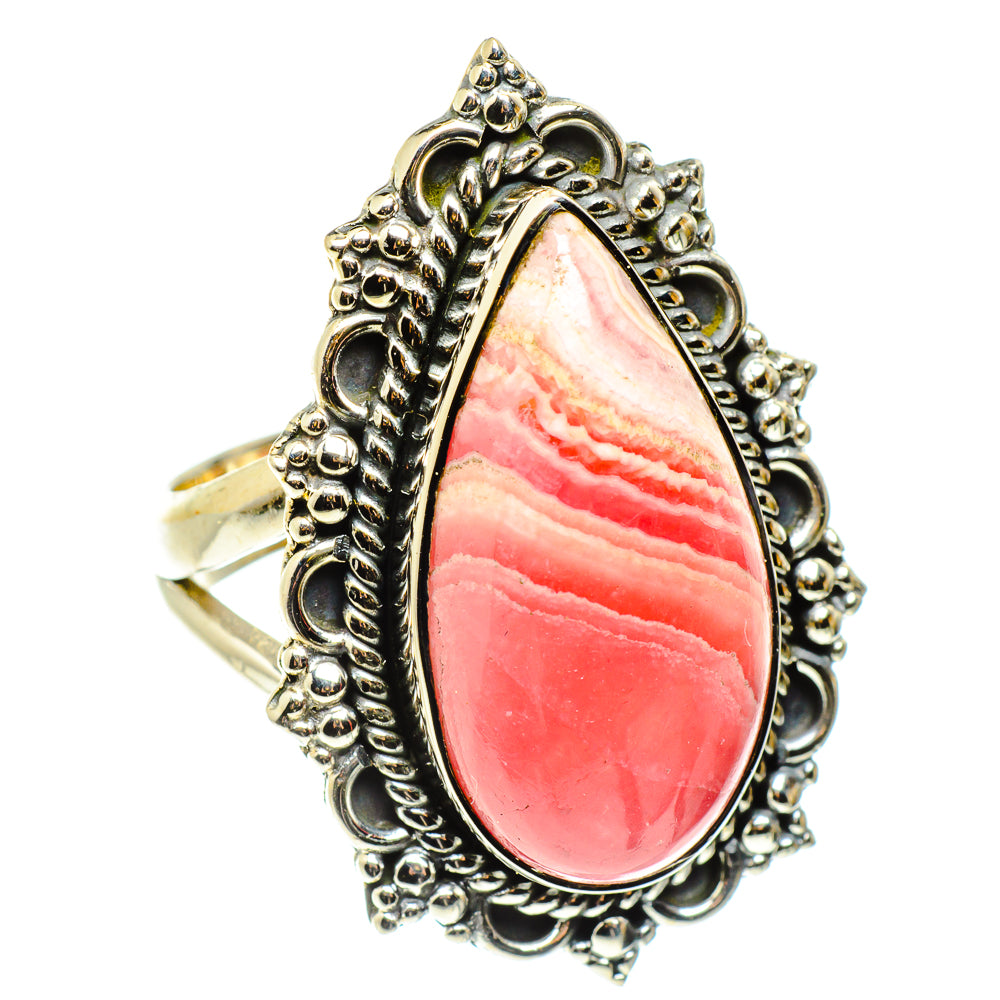 Rhodochrosite Rings handcrafted by Ana Silver Co - RING59492