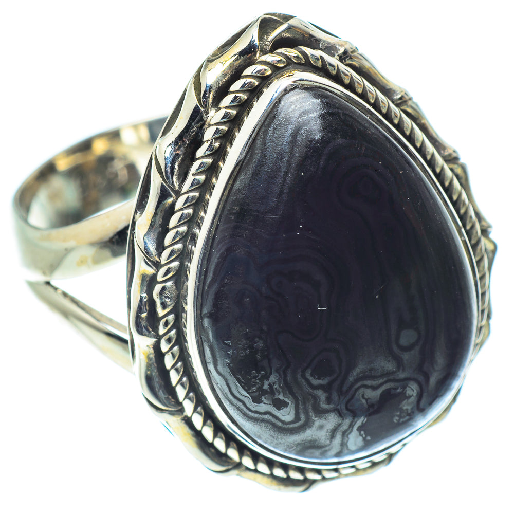 Psilomelane Rings handcrafted by Ana Silver Co - RING59564